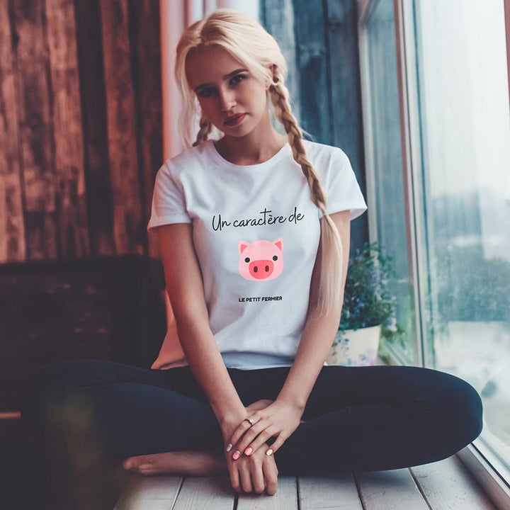 T-shirt Caractère de Cochon - Le Petit Fermier