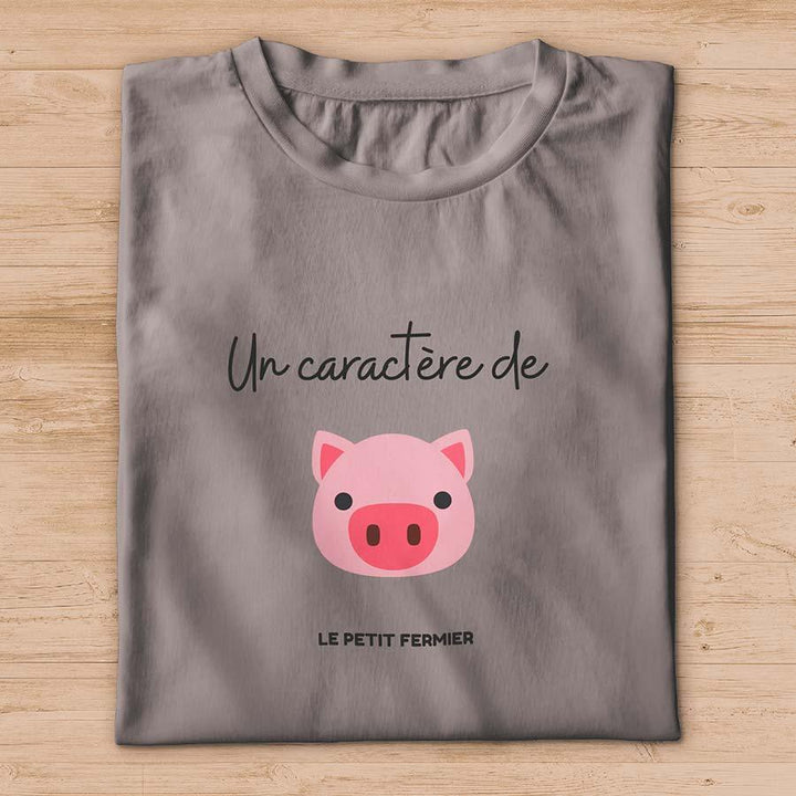 T-shirt Caractère de Cochon - Le Petit Fermier