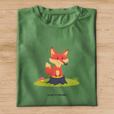 T-shirt femme renard de la forêt - Le Petit Fermier
