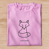 T-shirt femme renard minimaliste - Le Petit Fermier