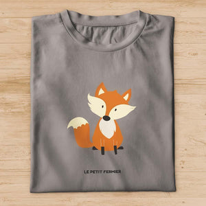 T-shirt femme renard roux - Le Petit Fermier
