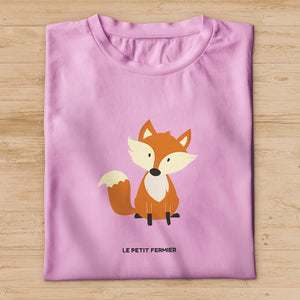 T-shirt femme renard roux - Le Petit Fermier