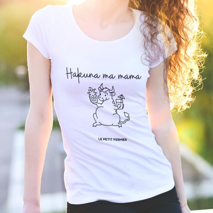 T-shirt hakuna ma mama - Le Petit Fermier