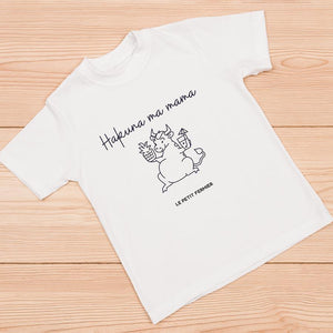T-shirt hakuna ma mama - Le Petit Fermier