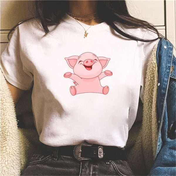 T-shirt happy cochon - Le Petit Fermier