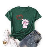 T-shirt le cochon et son ballon - Le Petit Fermier