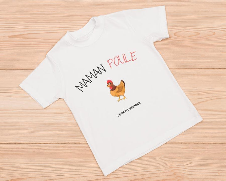 T-shirt Maman Poule - Le Petit Fermier
