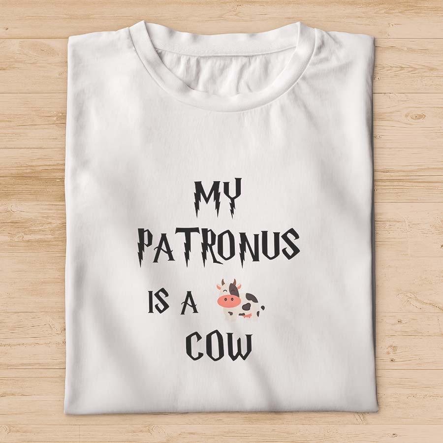 T-shirt My Patronus Is A Cow - Le Petit Fermier