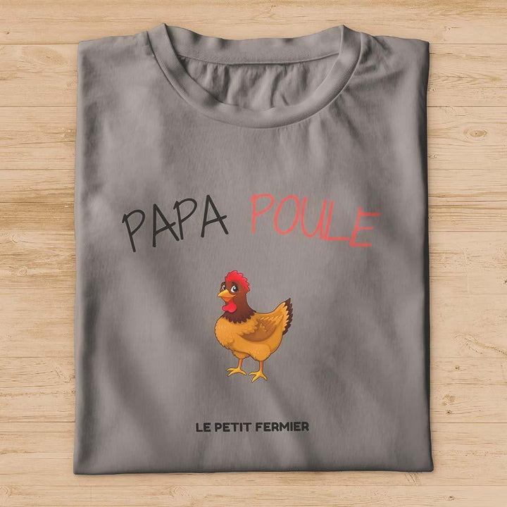 T-shirt papa poule - Le Petit Fermier