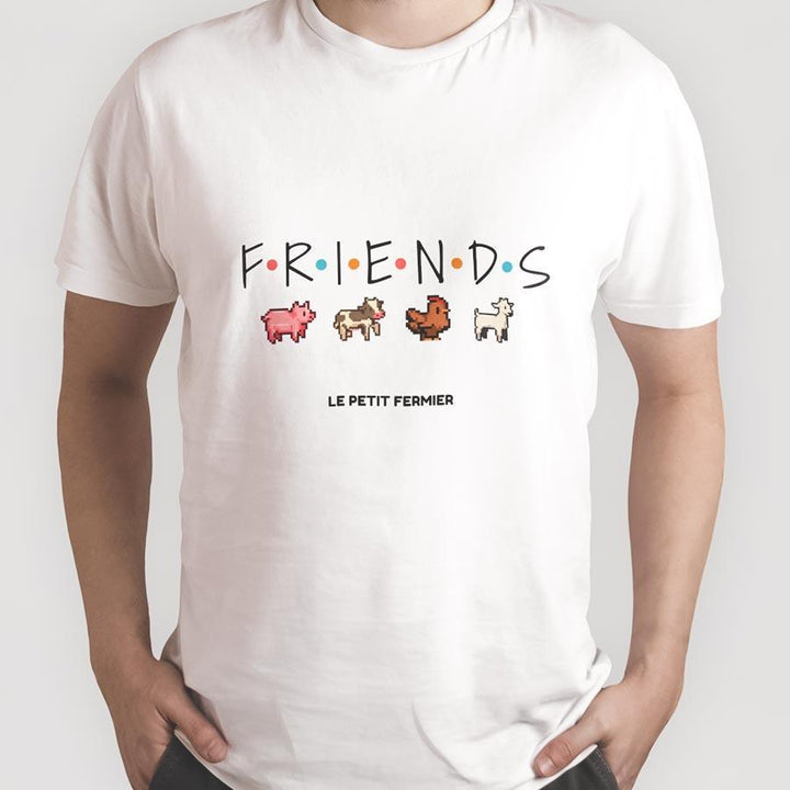T-shirt pixel FRIENDS - Le Petit Fermier