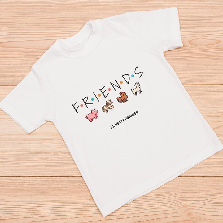 T-shirt pixel FRIENDS - Le Petit Fermier