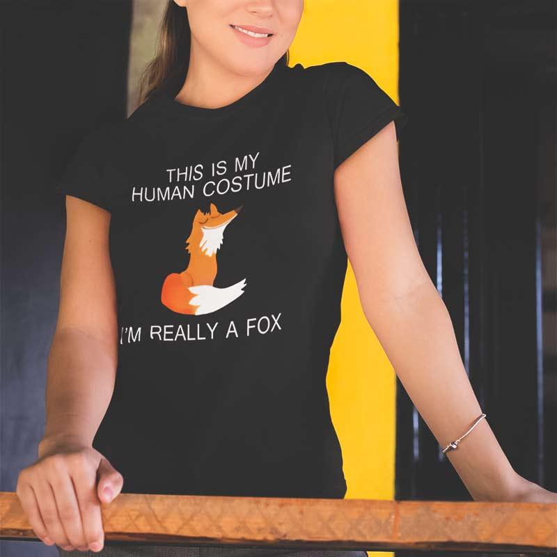 T-shirt renard I'm Really a Fox - Le Petit Fermier