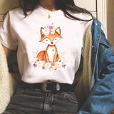 T-shirt renard kawaii - Le Petit Fermier