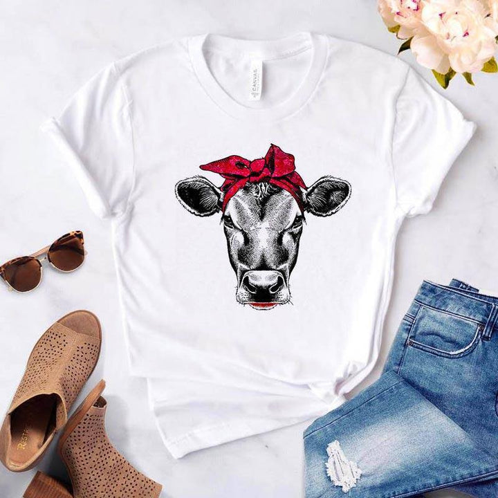 T-shirt vache bandana - Le Petit Fermier