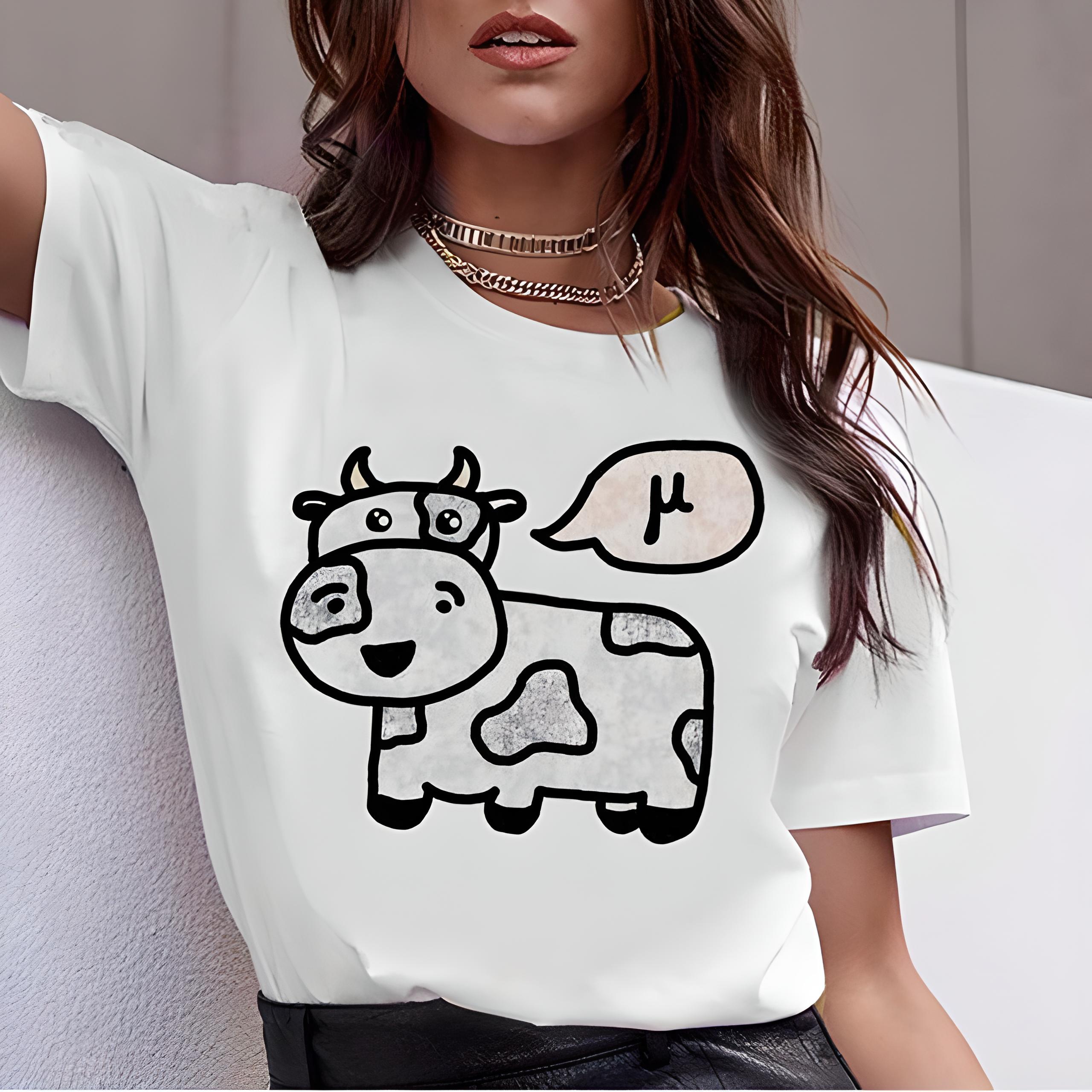 T-shirt vache dessin - Le Petit Fermier