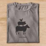 T-shirt vache, poule & cochon - Le Petit Fermier