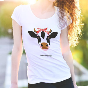 T-shirt vachette bandana - Le Petit Fermier