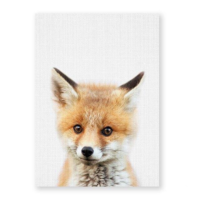 Tableau petit renard - Le Petit Fermier