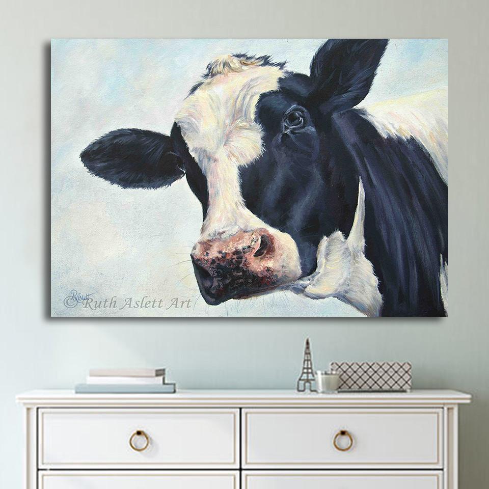 Tableau vache laitière - Le Petit Fermier
