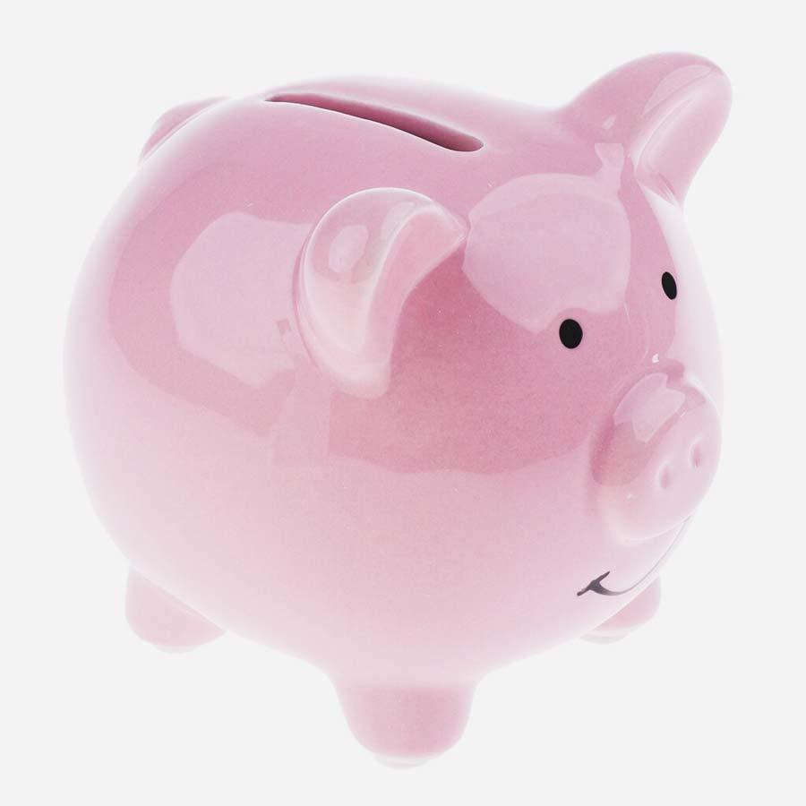 Tirelire cochon rose céramique - Le Petit Fermier