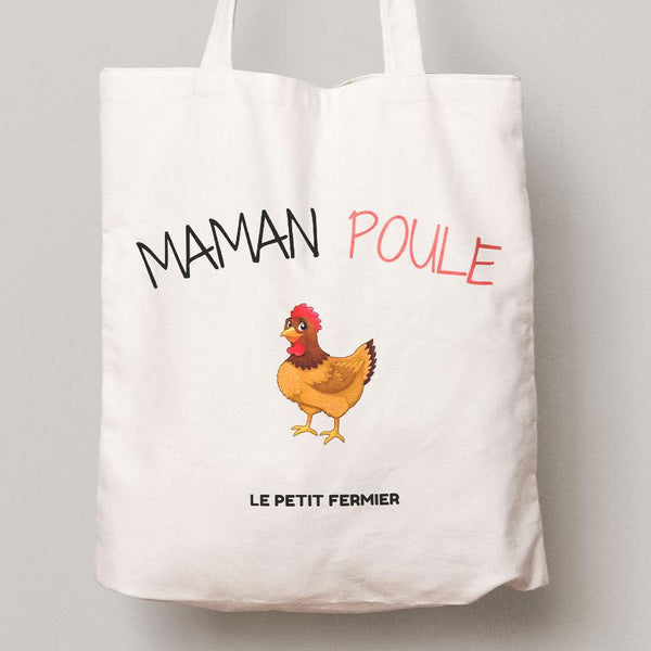 Tote Bag Maman Poule - Le Petit Fermier