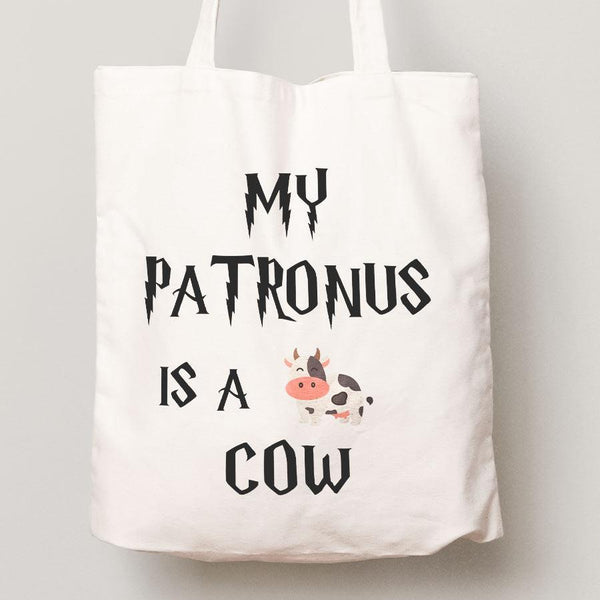 Tote Bag My Patronus is a Cow - Le Petit Fermier