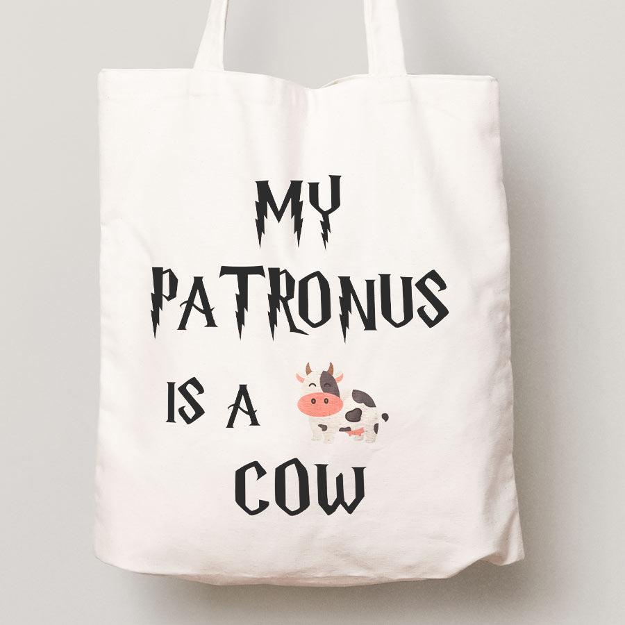 Tote Bag My Patronus is a Cow - Le Petit Fermier